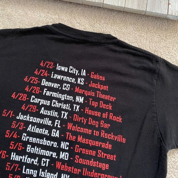 Beartooth S Double Sided Graphic Tour Dates Band Tee Metalcore Hardcore Punk - Picture 8 of 12